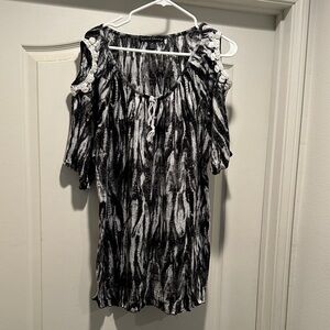 French Laundry Monochrome Patterned Blouse